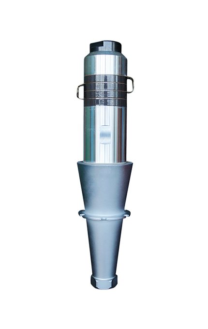 15kHz-2600W 新力源超聲波換能器 直筒型(銀黑)